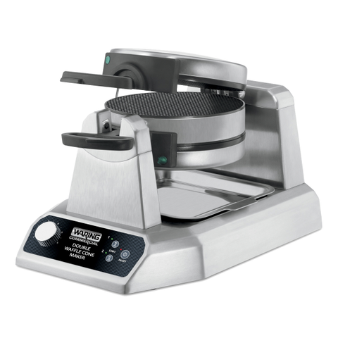 Waring Commercial WWCM200 - Double Waffle Cone Maker - 120v, Rotary