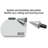 Waring Commercial WWCM200 - Double Waffle Cone Maker - 120v, Rotary