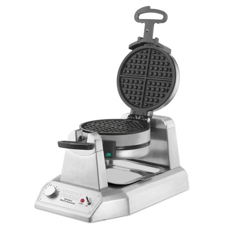 Waring Commercial WWD200 - Double Waffle Maker - 120v, Rotary