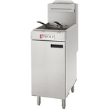 Wolf by Vulcan WG400 - 45-50 lb. Gas Floor Fryer - 120,000 BTU