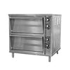 Zesto 800 - Electric Double Deck Countertop Pizza Deck Oven - 21" x 21" x 7.75" Cooking Chamber