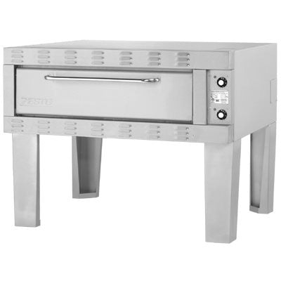 Zesto 902SS - Electric Pizza Deck Oven - 36" x 30" x 6.75" Cooking Chamber