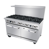 Atosa AGR-10B — 60″ Gas Range with Ten (10) Open Burners