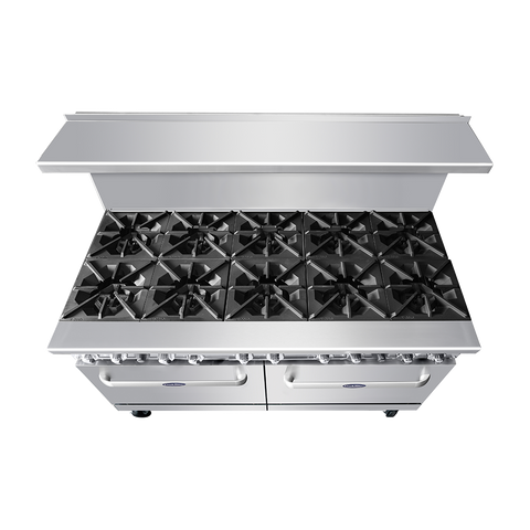 Atosa AGR-10B — 60″ Gas Range with Ten (10) Open Burners