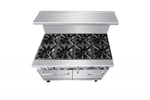 Atosa AGR-8B — 48″ Gas Range with Eight (8) Open Burners