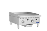 Atosa ATG-2424-S – Thermostatic Polished Steel Griddle