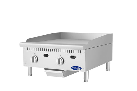 Atosa ATG-2424-S – Thermostatic Polished Steel Griddle