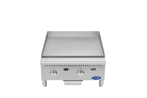 Atosa ATG-2424-S – Thermostatic Polished Steel Griddle