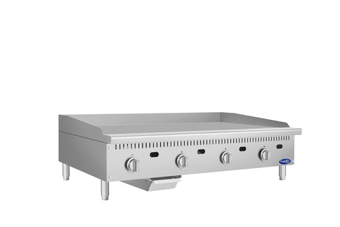 Atosa ATG-4824-S – Thermostatic Polished Steel Griddle