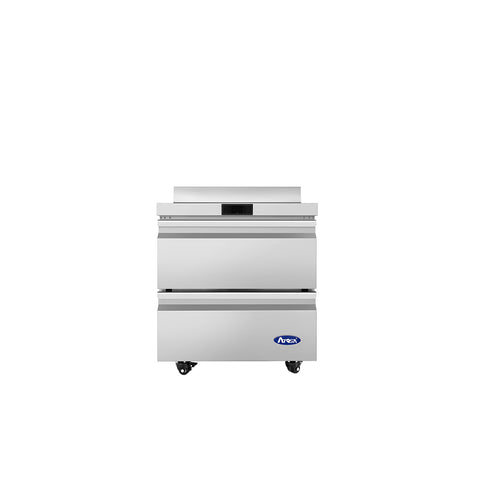 Atosa AWF27D2 – Worktop Freezer with Drawers & Backsplash