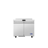 Atosa AWR36SD – Worktop Refrigerator with Backsplash