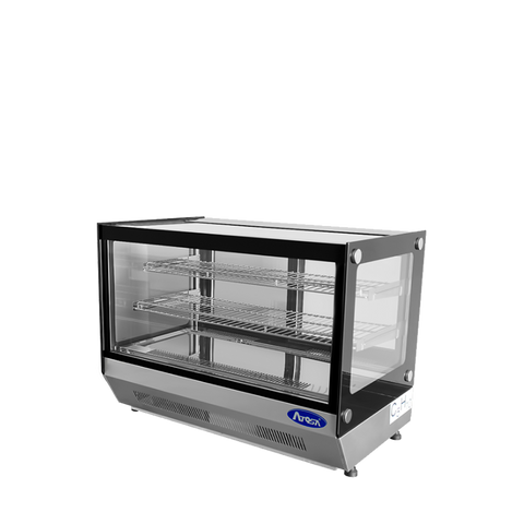 Atosa CRDS-56 — Countertop Refrigerated Square Display Case (5.6 cu ft)