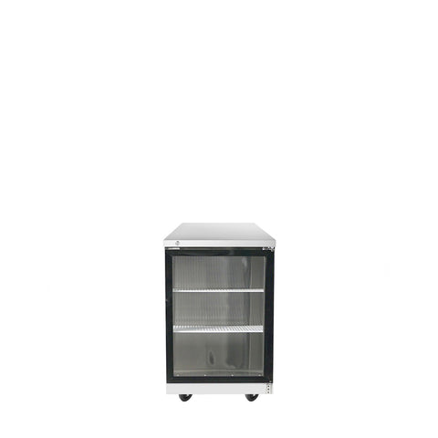 Atosa MBB23GGR — 23″ Back Bar Cooler with Glass Door