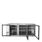 Atosa MBB90GGR — 90″ Back Bar Cooler with Glass Doors