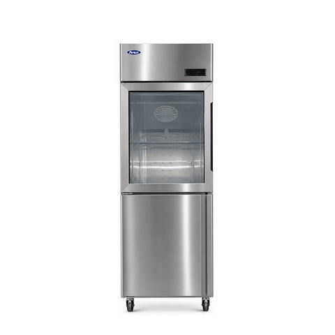 Atosa MCF8607G1L – Top Mount 1/2 Glass Door 1/2 Solid Door Reach-In Freezer