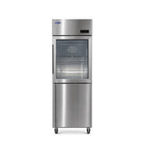 Atosa MCF8607G1 – Top Mount 1/2 Glass Door 1/2 Solid Door Reach-In Freezer