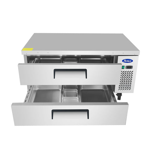 Atosa MGF8448GR — 36″ Refrigerated Chef Base