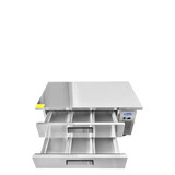 Atosa MGF8451GR — 52″ Refrigerated Chef Base