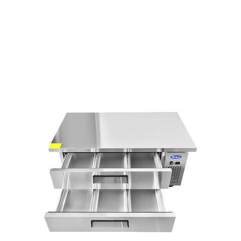 Atosa MGF8451GR — 52″ Refrigerated Chef Base