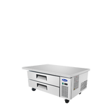 Atosa MGF8451GR — 52″ Refrigerated Chef Base