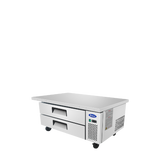 Atosa MGF8452GR — 60″ Refrigerated Chef Base, Extended Top
