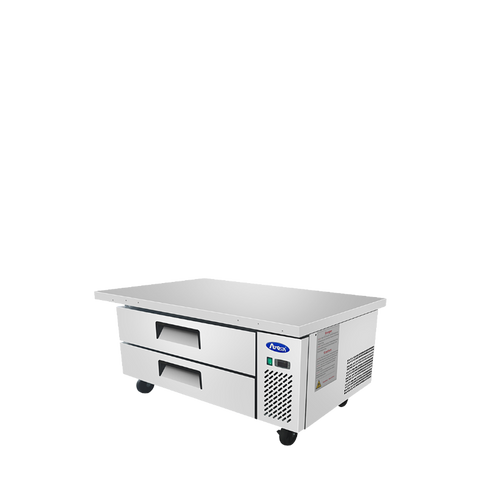 Atosa MGF8452GR — 60″ Refrigerated Chef Base, Extended Top