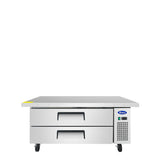 Atosa MGF8452GR — 60″ Refrigerated Chef Base, Extended Top
