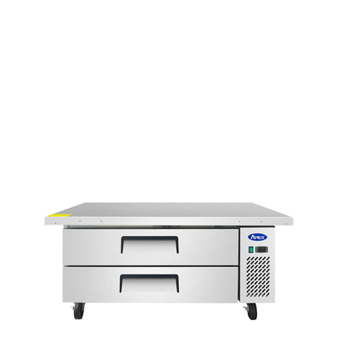 Atosa MGF8452GR — 60″ Refrigerated Chef Base, Extended Top