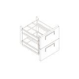 Atosa MPF8204227010 – Drawer Kits for Pizza Prep. Tables