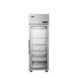 Atosa PLUS-R1-GS-R-PT – Top Mount Pass-Thru Glass-door Refrigerators