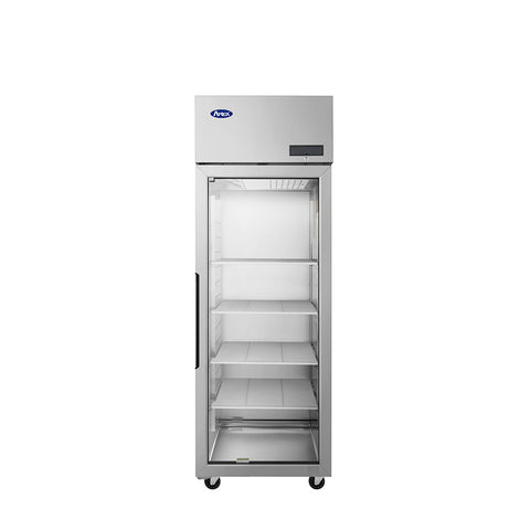 Atosa PLUS-R1-GS-R-PT – Top Mount Pass-Thru Glass-door Refrigerators