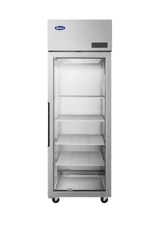 Atosa PLUS-R1-GS-R-PT – Top Mount Pass-Thru Glass-door Refrigerators