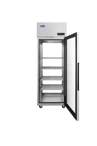 Atosa PLUS-R1-GS-R-PT – Top Mount Pass-Thru Glass-door Refrigerators