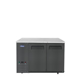 Atosa SBB48GRAUS2 — 48″ Black Shallow Depth Back Bar Cooler