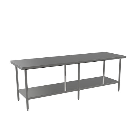 Atosa ST3684EC — 36″ x 84″ Work Table Flat Top Shelf Styled