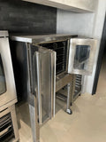 BakeMax America BADCO5E Double Stacked Floor Model Electric Convection Oven