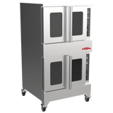 BakeMax America BADCO5G Double Stacked Floor Model Gas Convection Oven