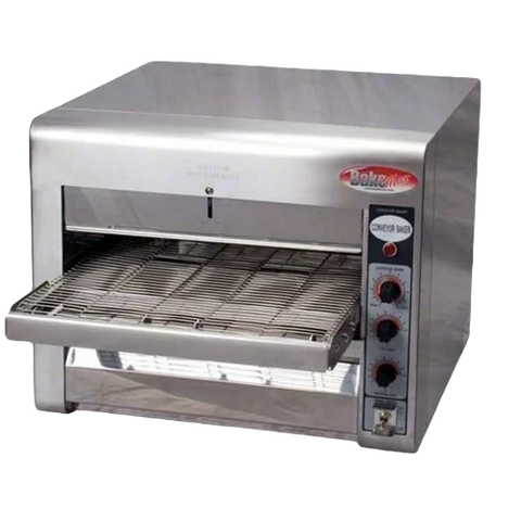 BakeMax BMCB001 Countertop 14 Inch Wide Electric Conveyor Baker Pizza Oven