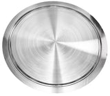 BakeMax BMDXEW Commercial Countertop White Powder Coat Electric Automatic Single Heat Dough Press
