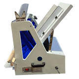 BakeMax BMGF002 Heavy Duty Countertop Bakery Gravity Feed Bread Slicer 1/2" Slice Thickness 29 Blades