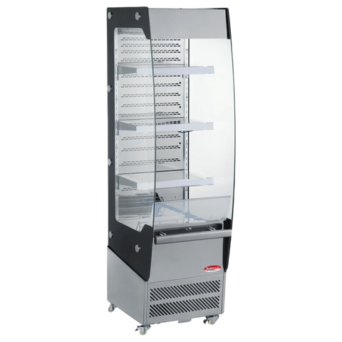 BakeMax BMGG019 Floor Model 19 Inch Wide Grab and Go Refrigerated Display Merchandiser