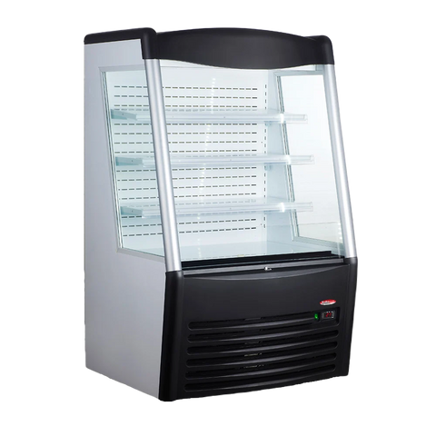 BakeMax BMGG036 Floor Model 36 Inch Wide Grab and Go Refrigerated Display Merchandiser