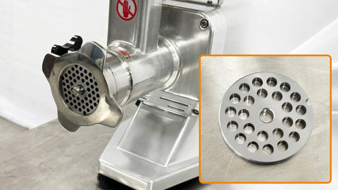 BakeMax BMMG003 Titan Series Electric Countertop 1HP Meat Grinder 350lbs. Per Hour