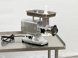 BakeMax BMMG004 Titan Series Electric Countertop 1.5HP #22 Hub Meat Grinder 660lbs. Per Hour
