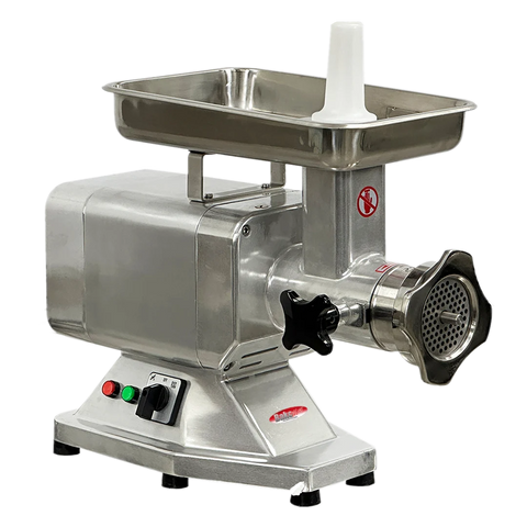 BakeMax BMMG004 Titan Series Electric Countertop 1.5HP #22 Hub Meat Grinder 660lbs. Per Hour