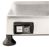 BakeMax BMMSM08 Commercial Electric Countertop Gravity Feed 8 Inch Meat Slicer