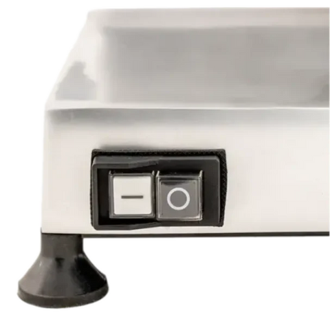 BakeMax BMMSM08 Commercial Electric Countertop Gravity Feed 8 Inch Meat Slicer