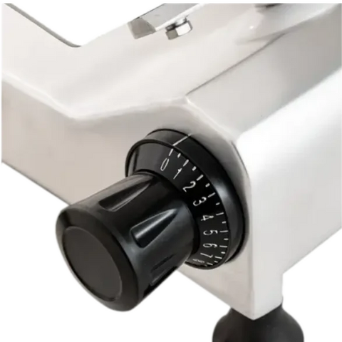 BakeMax BMMSM08 Commercial Electric Countertop Gravity Feed 8 Inch Meat Slicer