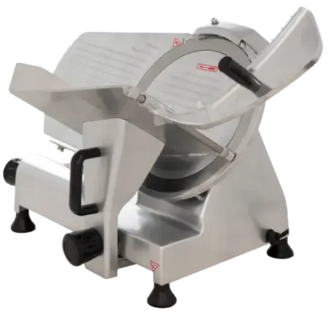BakeMax BMMSM08 Commercial Electric Countertop Gravity Feed 8 Inch Meat Slicer