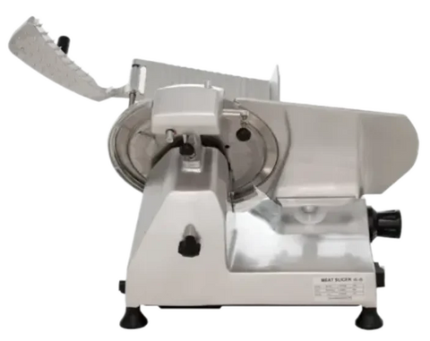BakeMax BMMSM08 Commercial Electric Countertop Gravity Feed 8 Inch Meat Slicer